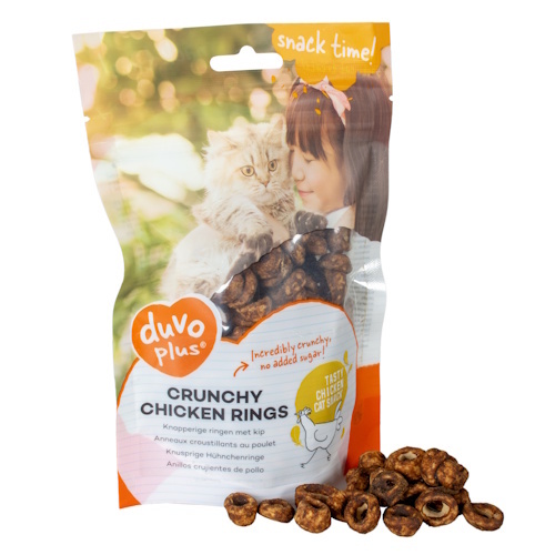 Duvo+ Knapperige Kippenringen 50 gram