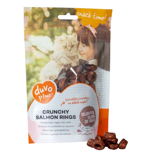 Duvo+ Knapperige Zalmringen 50 gram