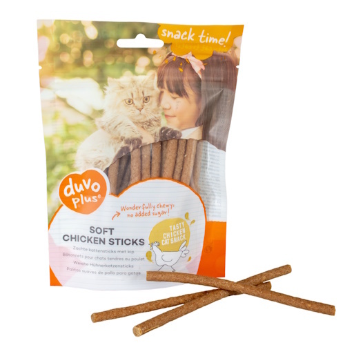 Duvo+ Zachte Kippensticks 50 gram