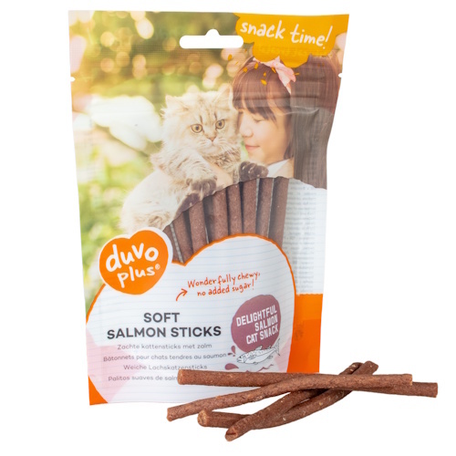 Duvo+ Zachte Zalmsticks 50 gram