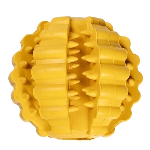 Duvo+ Bal Griplay Dental Ribbel Geel
