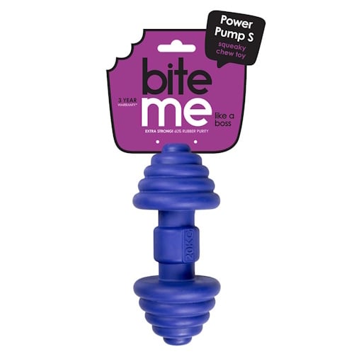 Ebi Kauwspeeltje Power Pump Blauw S - 16 x 7 x 7CM