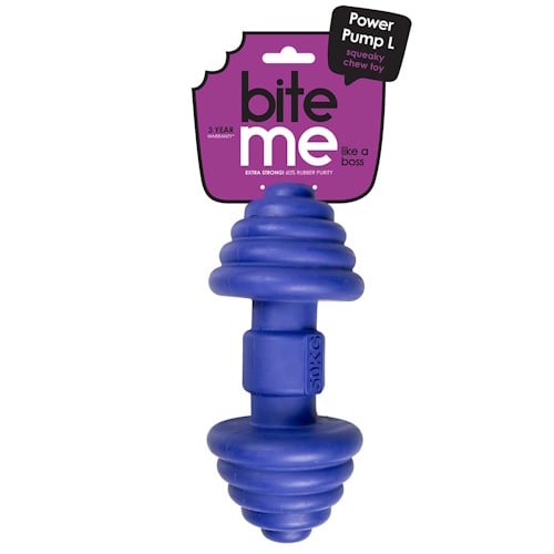 Ebi Kauwspeeltje Power Pump Blauw L - 20 x 9 x 9CM