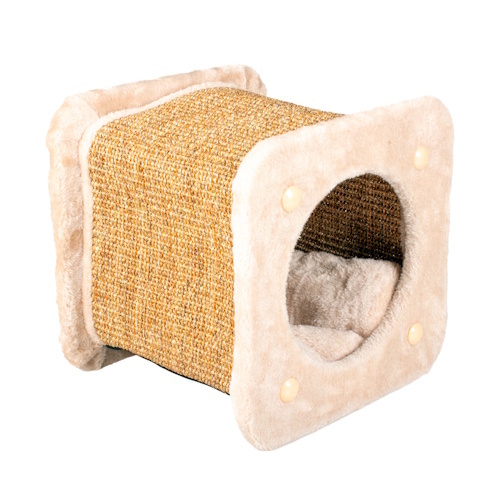 Duvo+ Krabtunnel Square | 30x30x28cm Beige