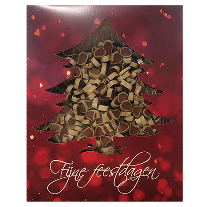 Junai.nl Kerst Doosje met Variatie Snoepjes voor Katten Het Kerstkado