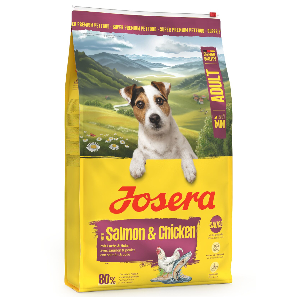 Josera 10kg  Mini Adult Zalm & Kip Droogvoer voor honden