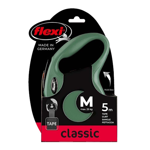 Flexi New Classic Lint Olijfgroen Medium
