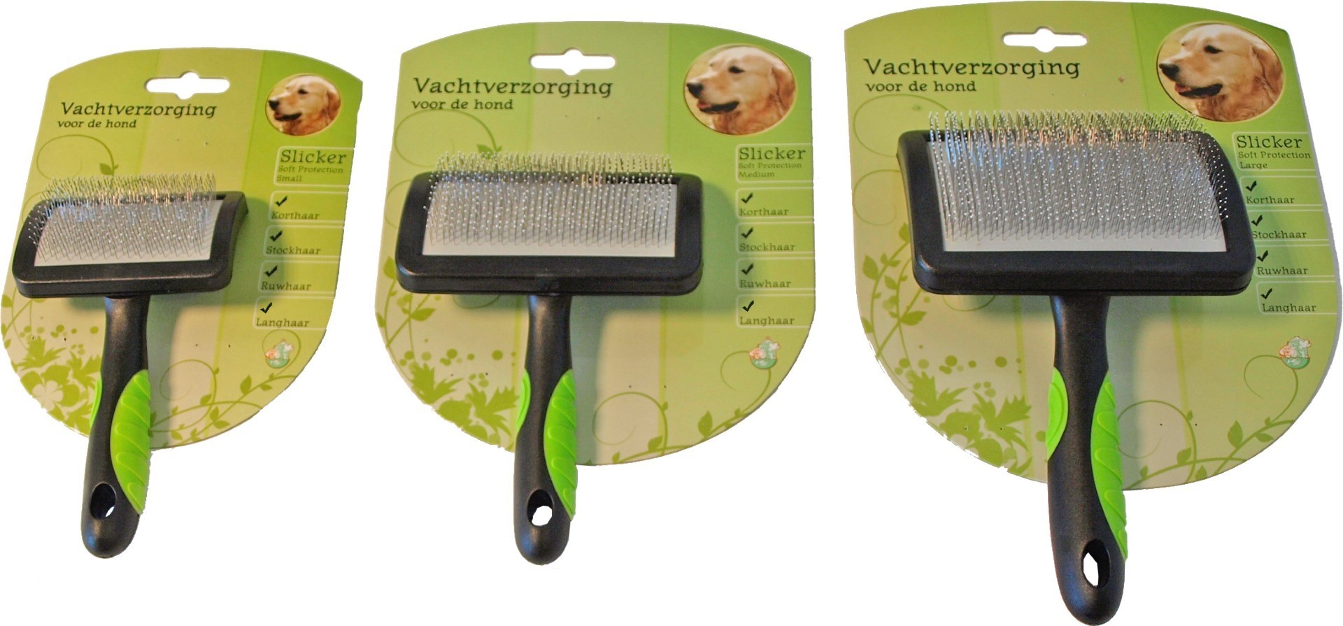 Gebr de boon Hondenborstel slicker soft small - 