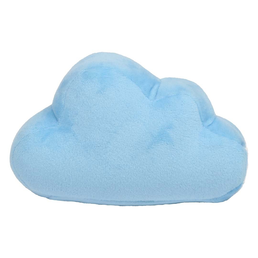 Coockoo Trappelkussen HEAD IN THE CLOUDS – wolkvormig pluche kattenspeeltje met kattenkruid
