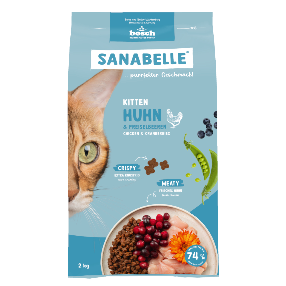 Sanabelle Kitten Kattenvoer - 2 kg