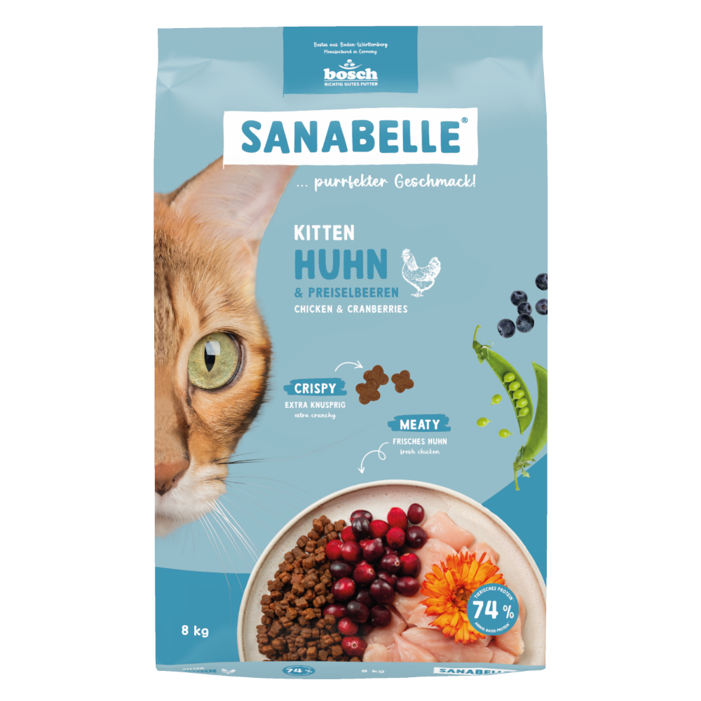 Sanabelle Kitten Kattenvoer - 8 kg