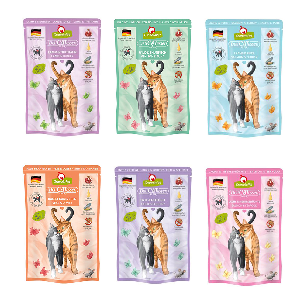 Granatapet 6x85g  DeliCatessen I Kattenvoer