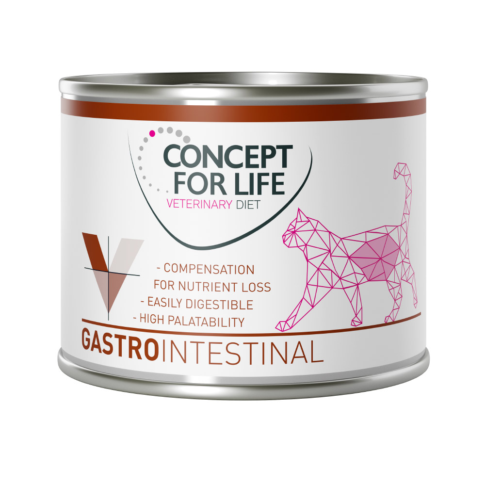 Concept for Life VET 6x200g Gastro Intestinal erinary Diet Kattenvoer