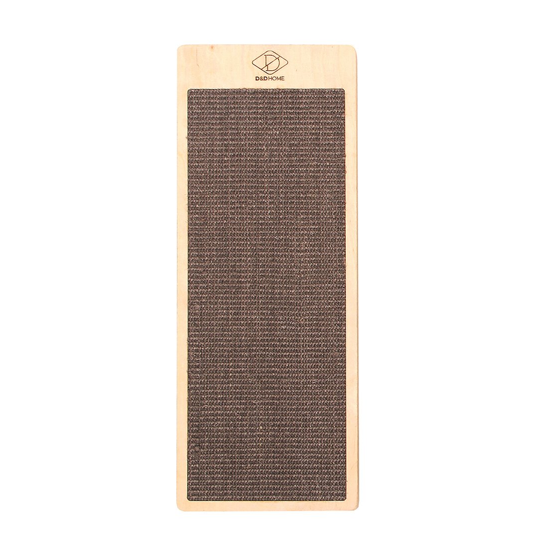 D&D Home Lenny Scratchboard – lange sisal krabplank voor katten, ideaal om zich uit te strekken – 68 × 25 × 1,8 cm