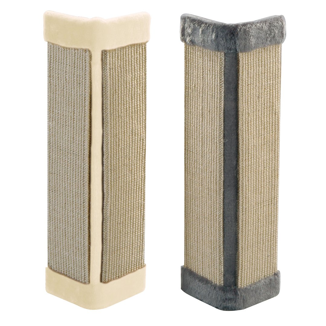 Ebi Hoek Krabplank – sisal krabplank voor katten, geschikt voor hoekmontage en muurbevestiging – 51 × 24 × 4 cm