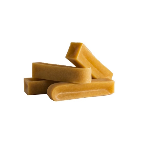 Zoolekker Himalaya Yak Churpi Wortel voor honden - natuurlijke harde kauwsnack met wortelsmaak, Medium en Large Medium
