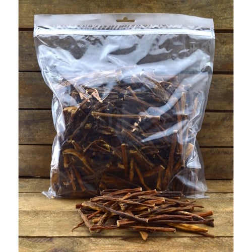 Zoolekker Runderspaghetti - 100% natuurlijke hondensnack van runderdarm, bulkverpakking 1 kg