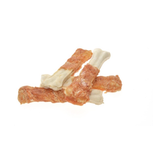 Zoolekker Rawhide bot met kip 20 cm - kauwsnack voor honden in bulkverpakking