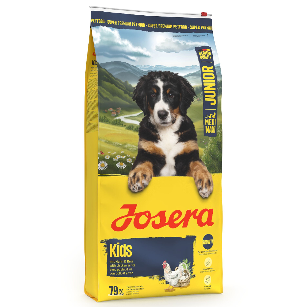 Josera 12,5kg  Medi/Maxi Junior Kids droogvoer voor honden