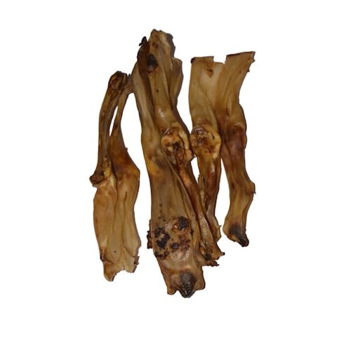 Zoolekker Konijnenoren naturel - 100% natuurlijke hondensnack van konijn, hypoallergeen, bulkverpakking 1 kg