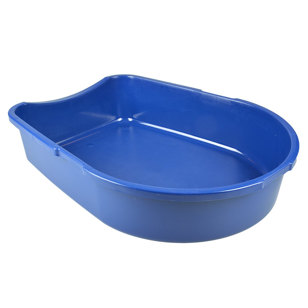 Ebi Reserve onderbak ‘	U’ voor  kattentoilet Eclips en Space 60 – blauw