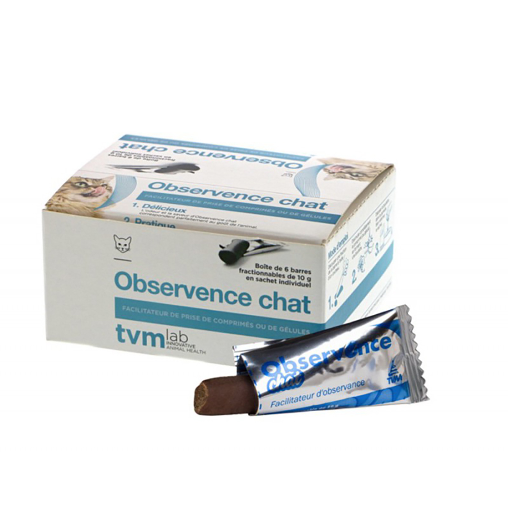 TVM 6 x 10 g  Observence Cat Aanvullend Voer Kat