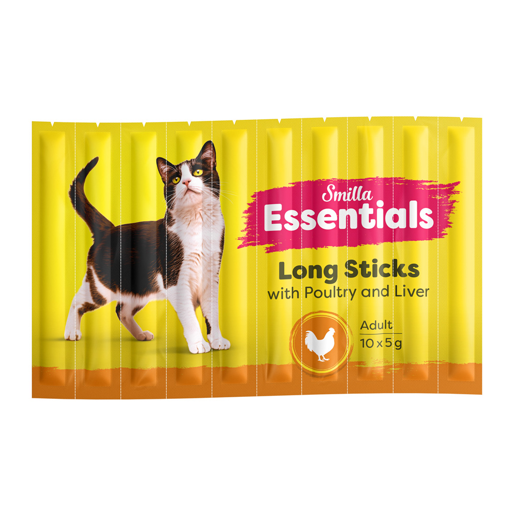 Smilla Essentiële Sticks - Gevogelte & Lever (10 x 5 g)