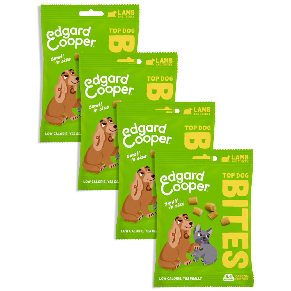 Edgard&Cooper 4x  Adult Bite S Lam&Kalkoen 50 gr