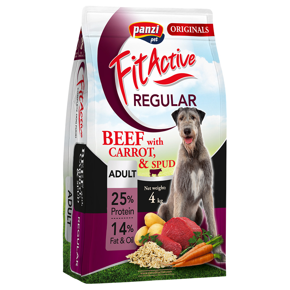 FitActive 4 kg  Originals Adult Regular Rund hondenvoer droog