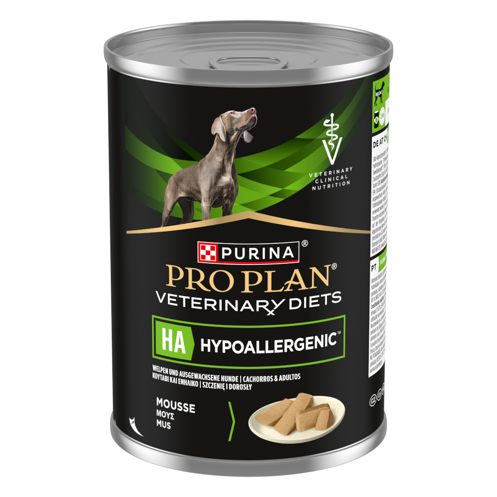 Purina Pro Plan Veterinary Diets Canine Mousse Hypoallergenic - Voordeelpakket: 24 x 400 g