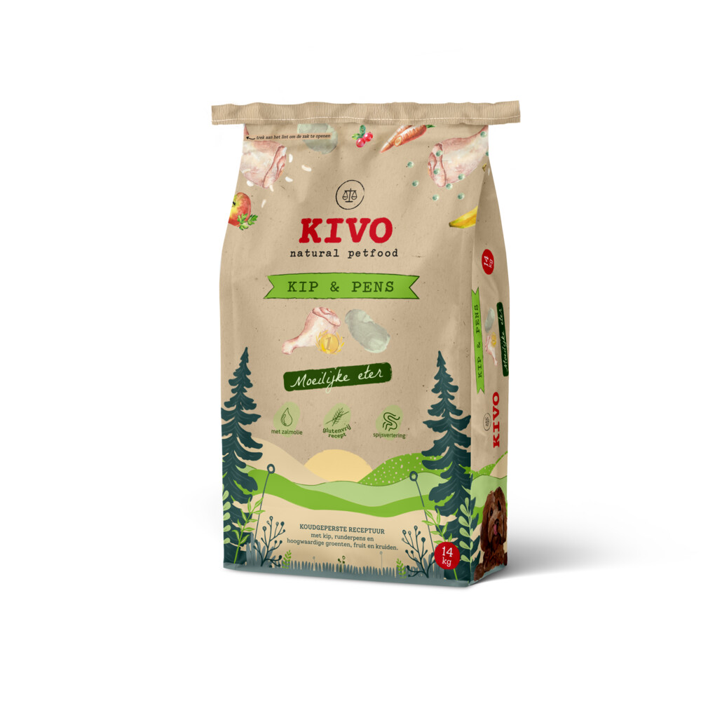 Kivo Kip&Pens Moeilijke Eter Glutenvrij 4 kg