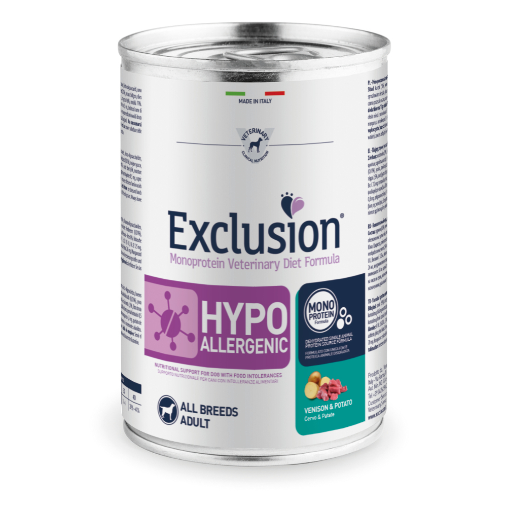 Exclusion Diet 1x400g Hert & Aardappel  Hondenvoer