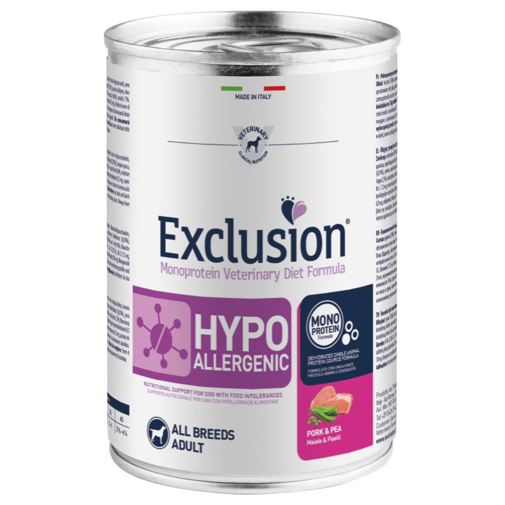 Exclusion Diet 6x400g Varken & Erwten  Hondenvoer