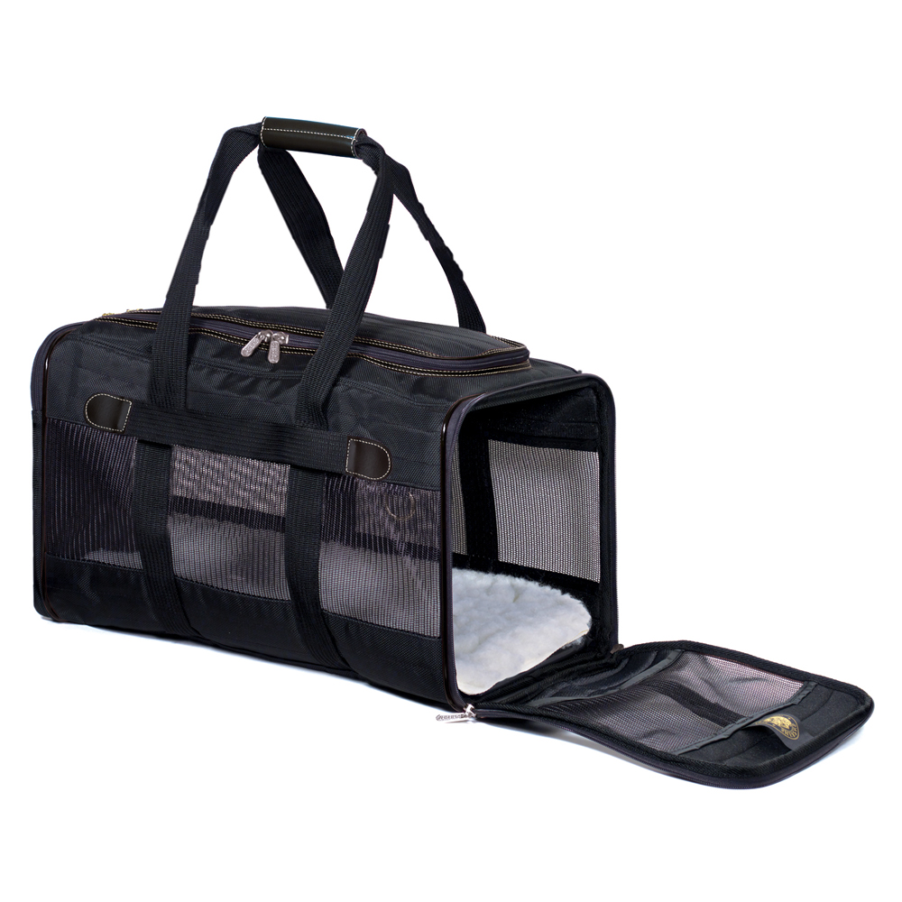Sherpa M: L 43 x B 28 x H 27 cm, tot 7,2 kg -  Original Deluxe Pet Carrier