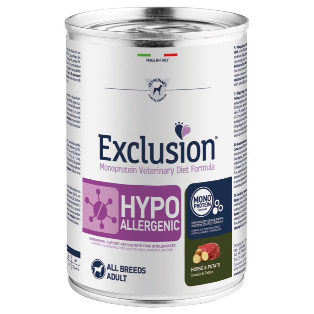 Exclusion Diet 1x400g Paard & Aardappel  Hondenvoer