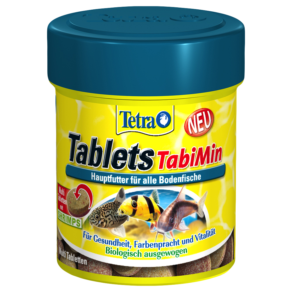 Tetra 120 Stuks Tablets TabiMin  Vissenvoer voor Bodemvissen