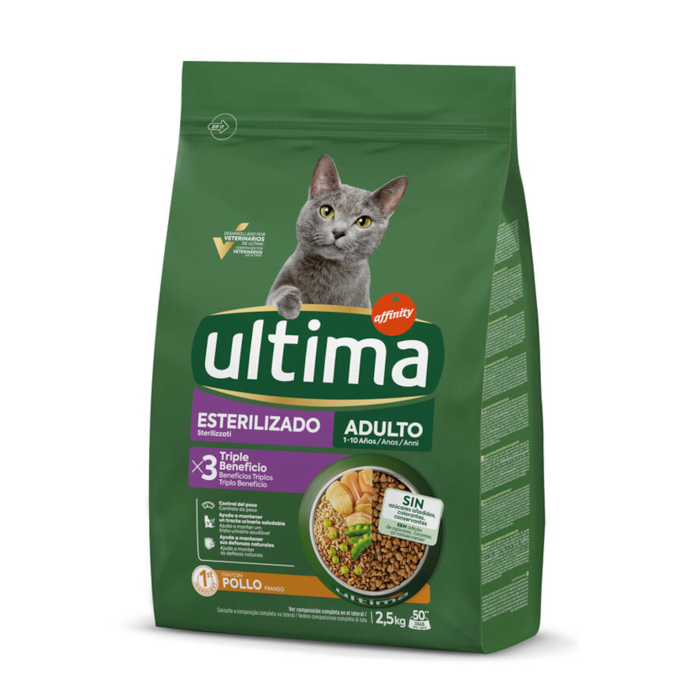 Affinity Ultima Ultima Cat Sterilized Kip & Gerst - 2,5 kg