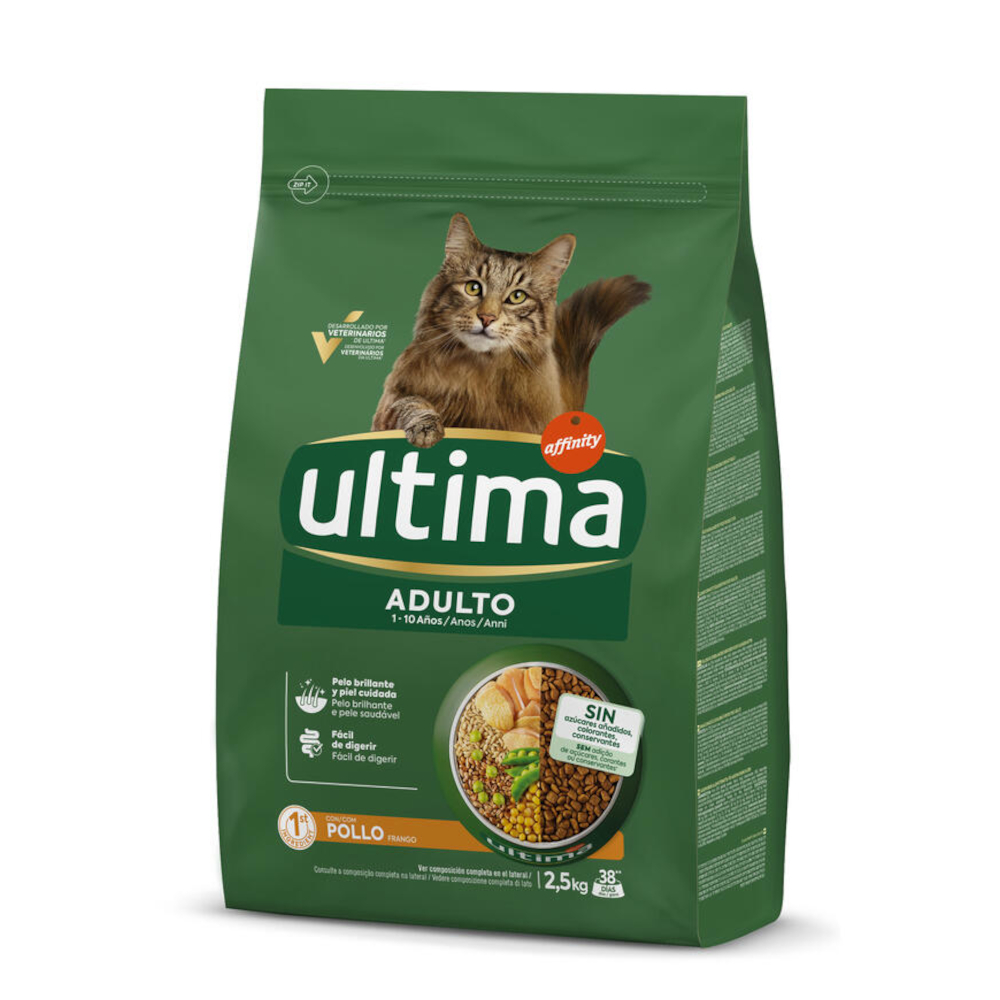 Affinity Ultima Ultima Cat Adult Kip Kattenvoer - 2,5 kg