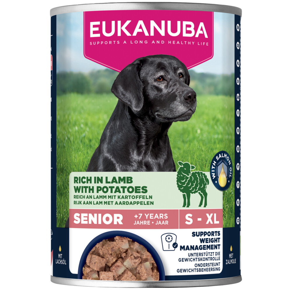 Eukanuba Life Care Dog Hondenvoer Nat Senior Lamb&Potatoes 400 gr