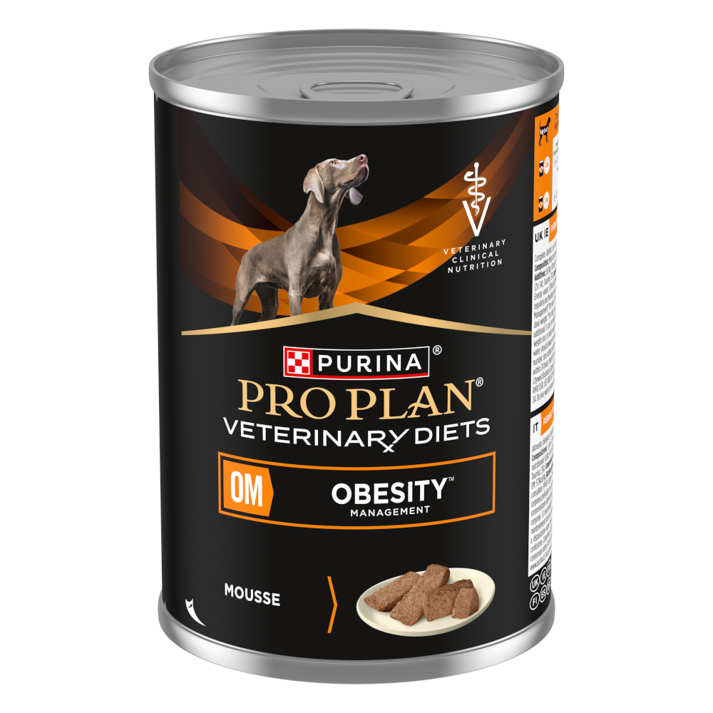 Purina Pro Plan Veterinary Diets Purina Veterinary Diets Canine Mousse OM Obesity - 400 g