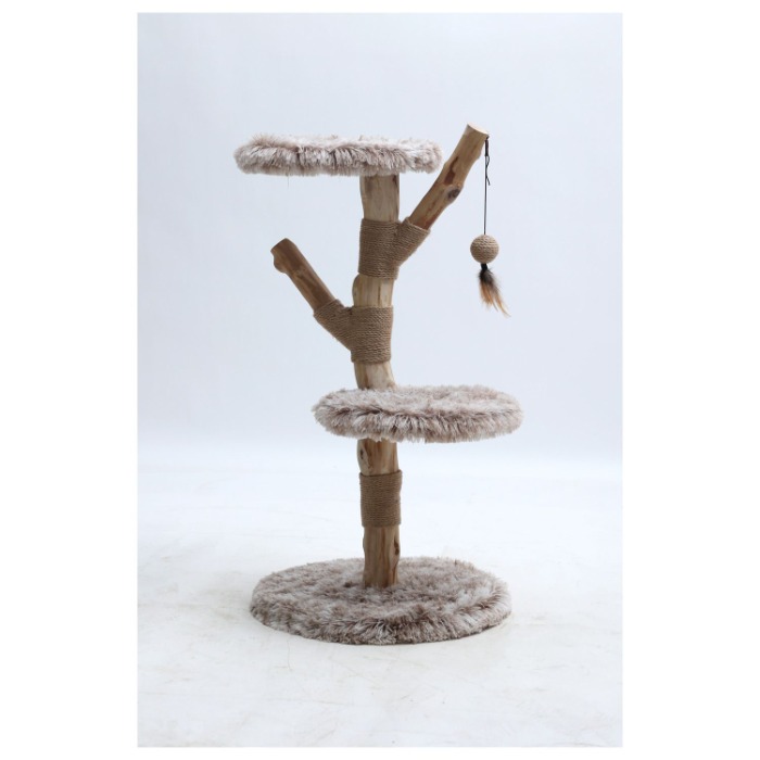 Adori Krabpaal Izzi Wit Bruin 45x45x86 cm