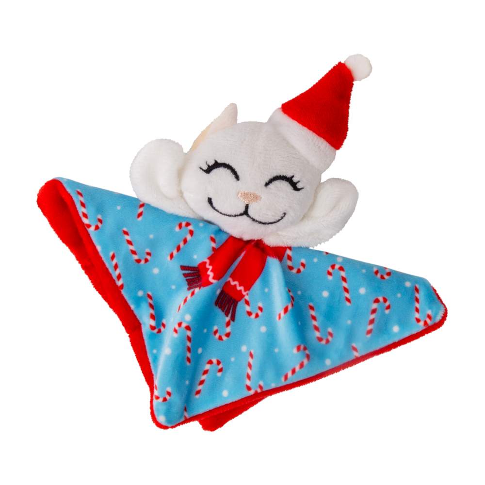 Kong Holiday Crackles Santa Kitty - 1 Stuk