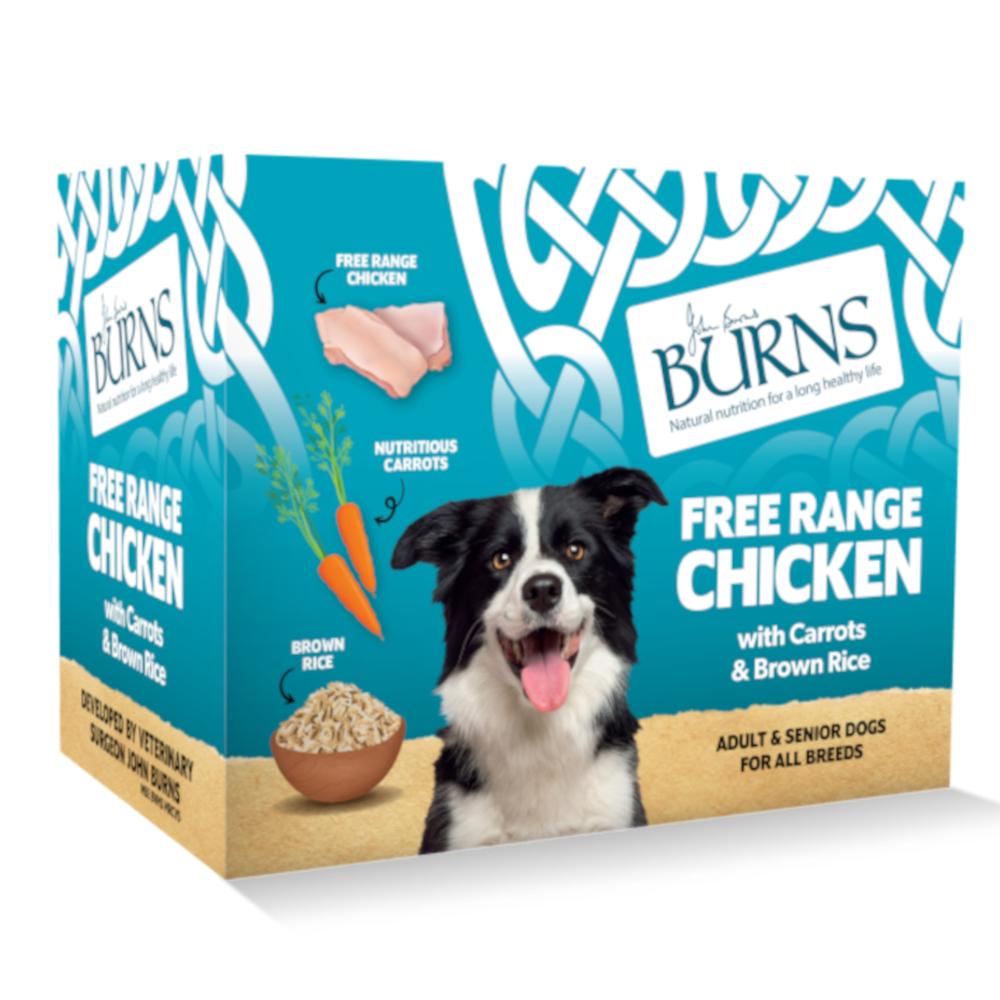 Burns Natvoer voor Honden - 6 x 395 g