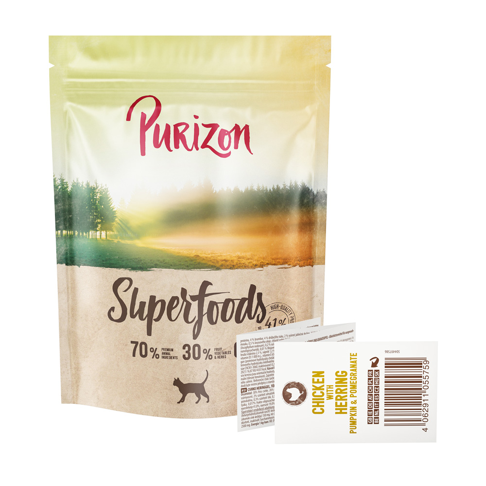 Purizon 400g  Cat Superfoods Kip droogvoer
