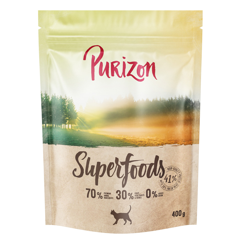 Purizon 400g  Superfoods zalm droogvoer voor katten