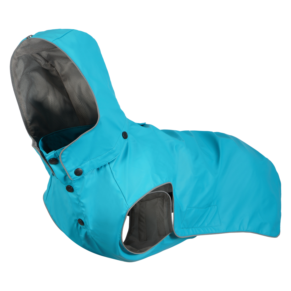 Rukka Pets Rukka Stream mackintosh, oceaanblauw ongeveer 40cm ruglengte hond