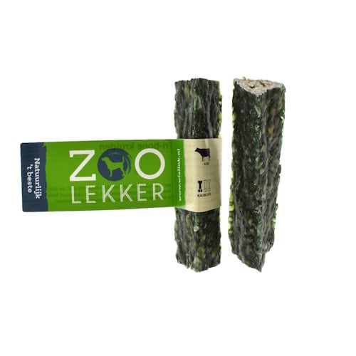Zoolekker Tri-Bone kruiden hondensnack - driehoekige kauwstaaf met rustgevende kruiden, 12 cm
