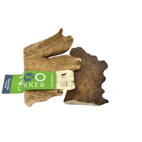Zoolekker Damhert Gewei voor honden - natuurlijke kauwsnack ter gebitsverzorging, Medium en Large Medium