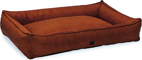 DESIGNED BY LOTTE Ribbed - Hondenmand - Terracotta - 120x80x23 cm