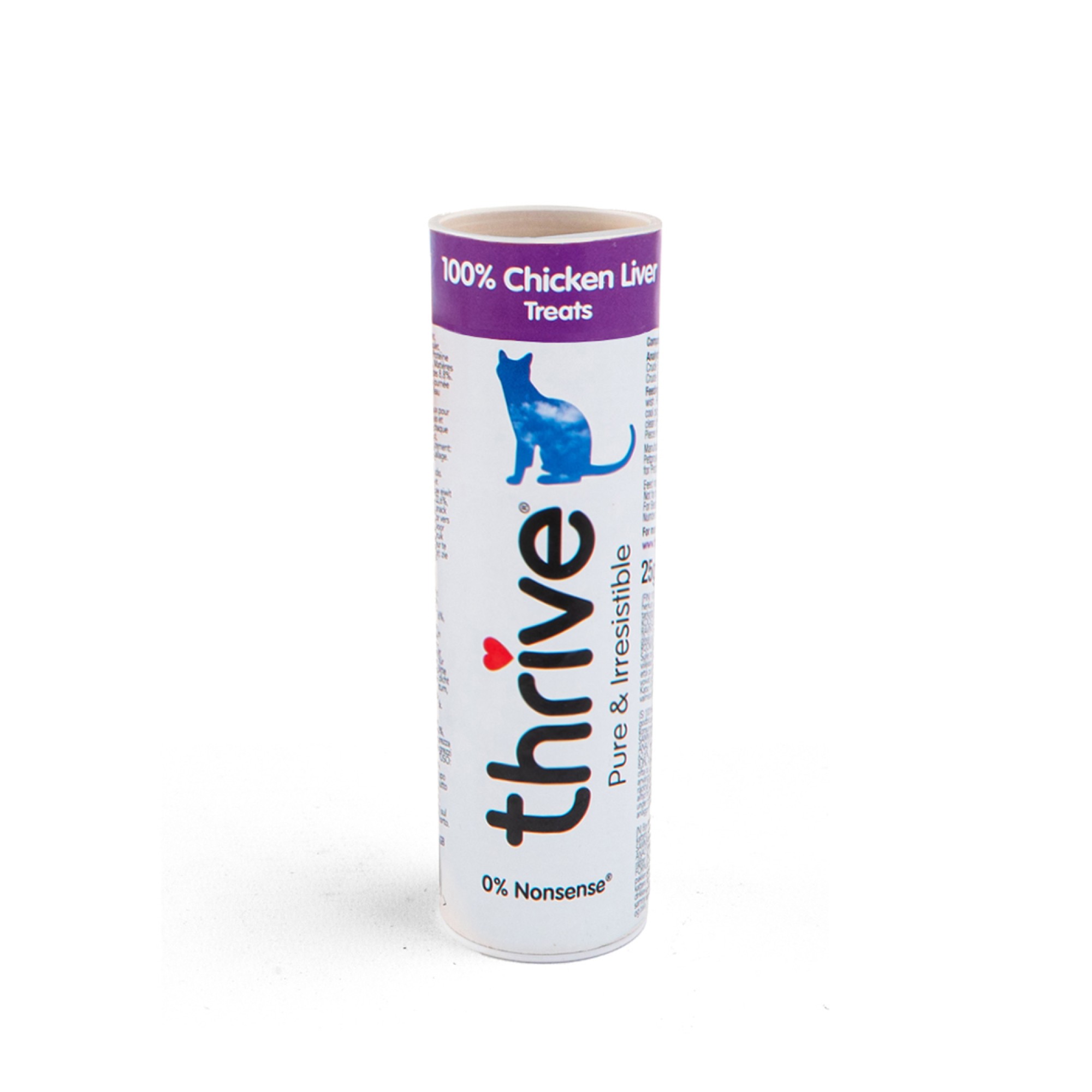 Thrive Pure&Irresistible kattensnack Kippenlever 25 gr.